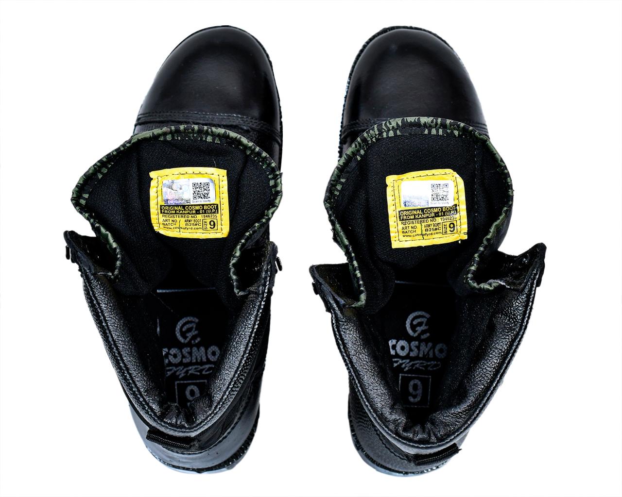 COSMO JBBLK Long Drill Boot